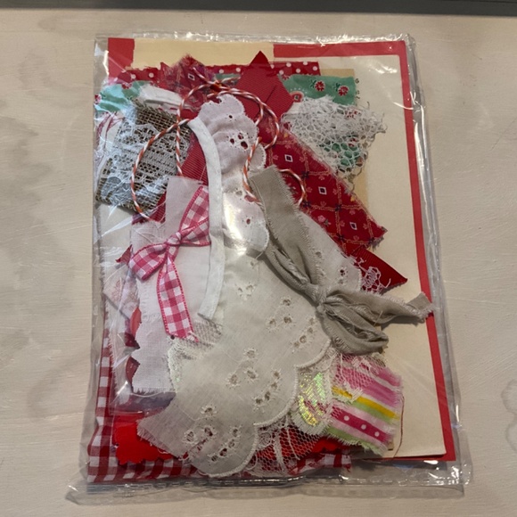 SLOW STITCHING KIT, JUNK JOURNAL, SCRAPBOOKING SUPPLIES & SNIPPET, OVER … - Picture 5 of 5